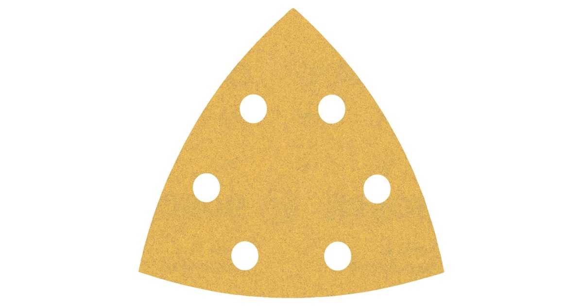 Bosch Expert C470 Schleifblatt, 93mm, K180(50 Stück, für Deltaschleifer)