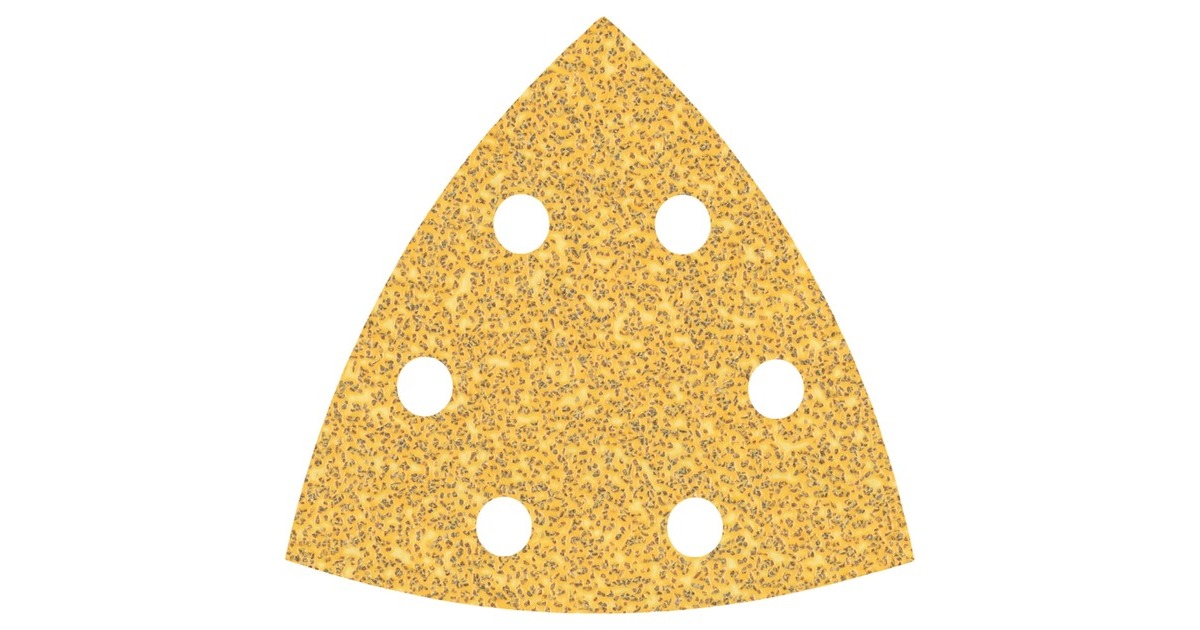 Bosch Expert C470 Schleifblatt, 93mm, K40(50 Stück, für Deltaschleifer)