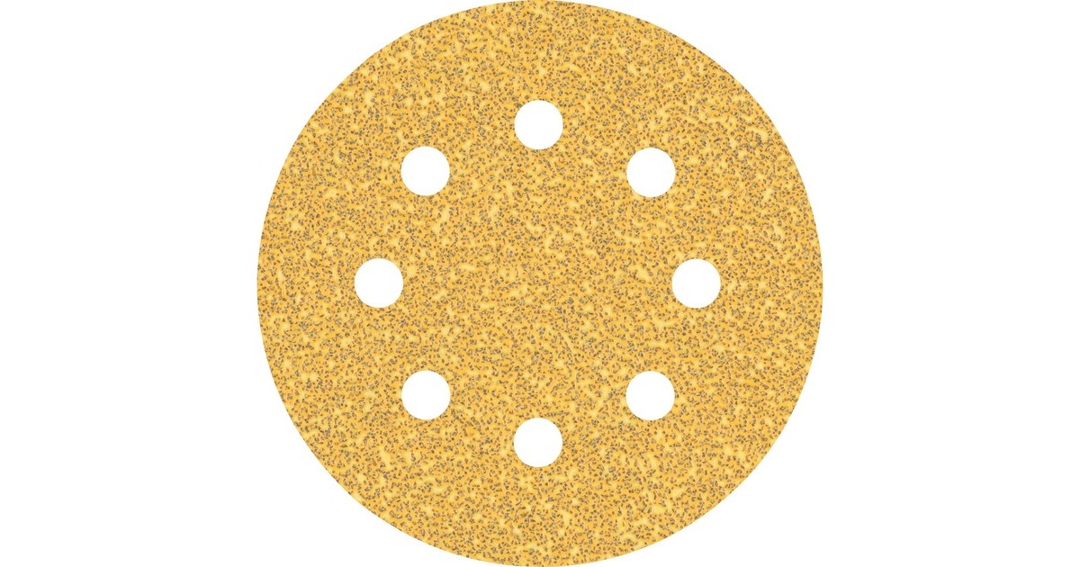 Bosch Expert C470 Schleifblatt, Ø 115mm, K40(5 Stück, für Exzenterschleifer)