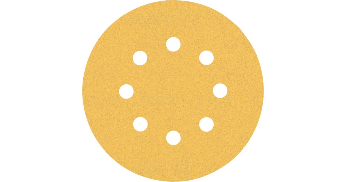 Bosch Expert C470 Schleifblatt, Ø 125mm, K120(50 Stück, für Exzenterschleifer)