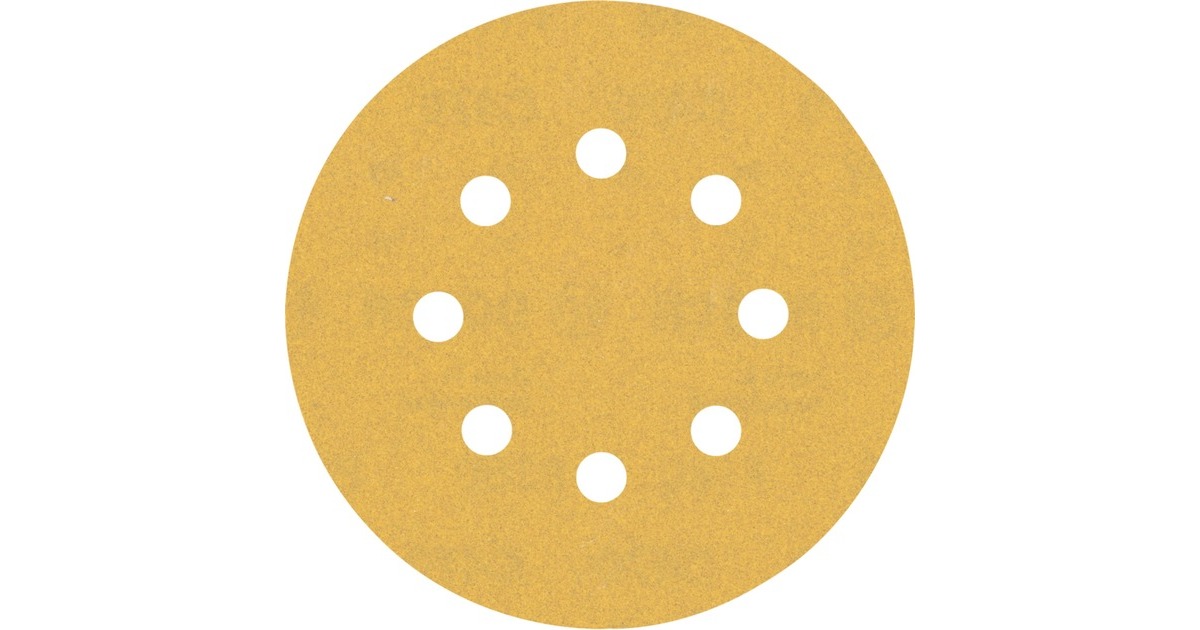 Bosch Expert C470 Schleifblatt, Ø 125mm, K180(50 Stück, für Exzenterschleifer)