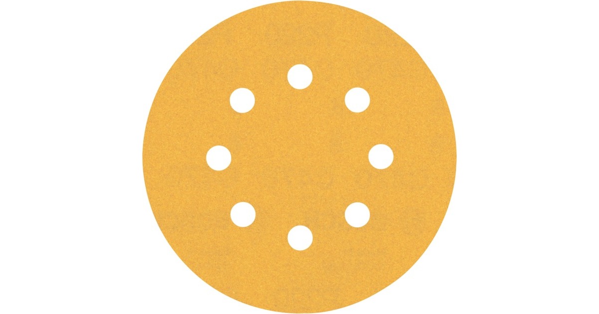 Bosch Expert C470 Schleifblatt, Ø 125mm, K220(50 Stück, für Exzenterschleifer)