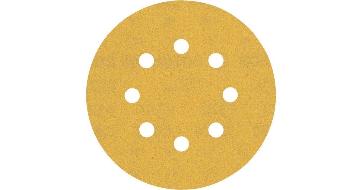 Bosch Expert C470 Schleifblatt, Ø 125mm, K320(50 Stück, für Exzenterschleifer)