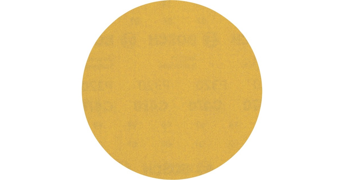 Bosch Expert C470 Schleifblatt, Ø 125mm, K320 ungelocht(50 Stück, für Exzenterschleifer)