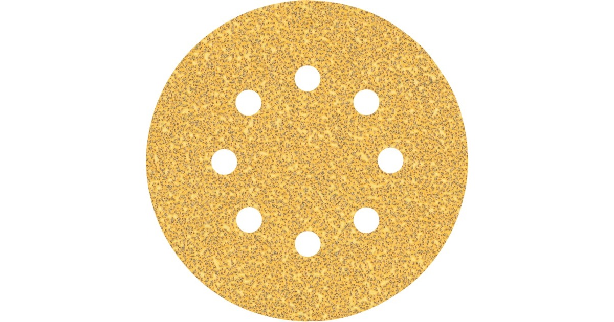 Bosch Expert C470 Schleifblatt, Ø 125mm, K40(50 Stück, für Exzenterschleifer)