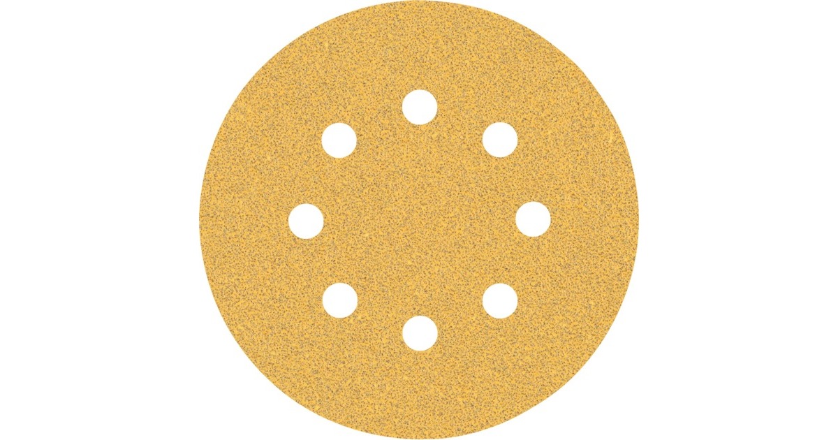 Bosch Expert C470 Schleifblatt, Ø 125mm, K60(50 Stück, für Exzenterschleifer)