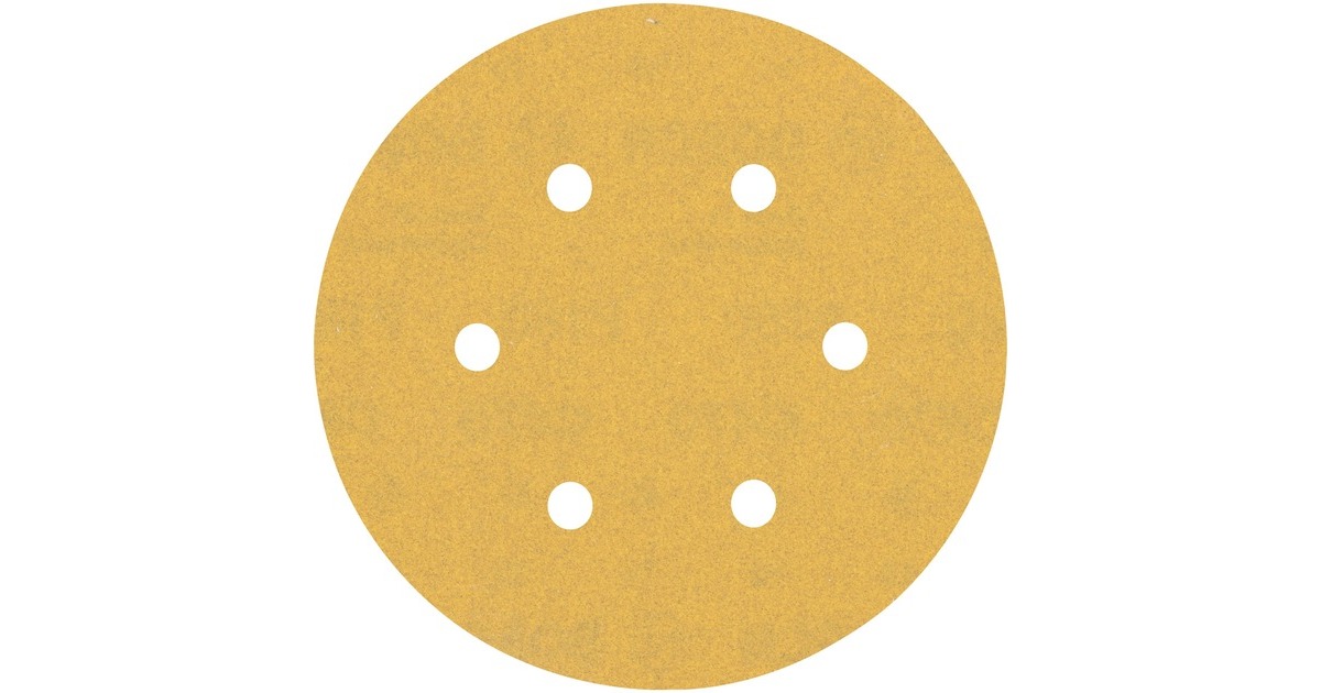 Bosch Expert C470 Schleifblatt, Ø 150mm, K180(5 Stück, für Exzenterschleifer)