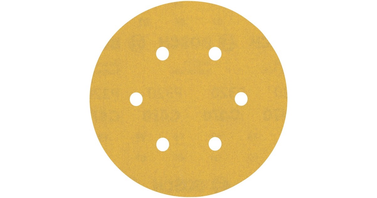 Bosch Expert C470 Schleifblatt, Ø 150mm, K320(5 Stück, für Exzenterschleifer)