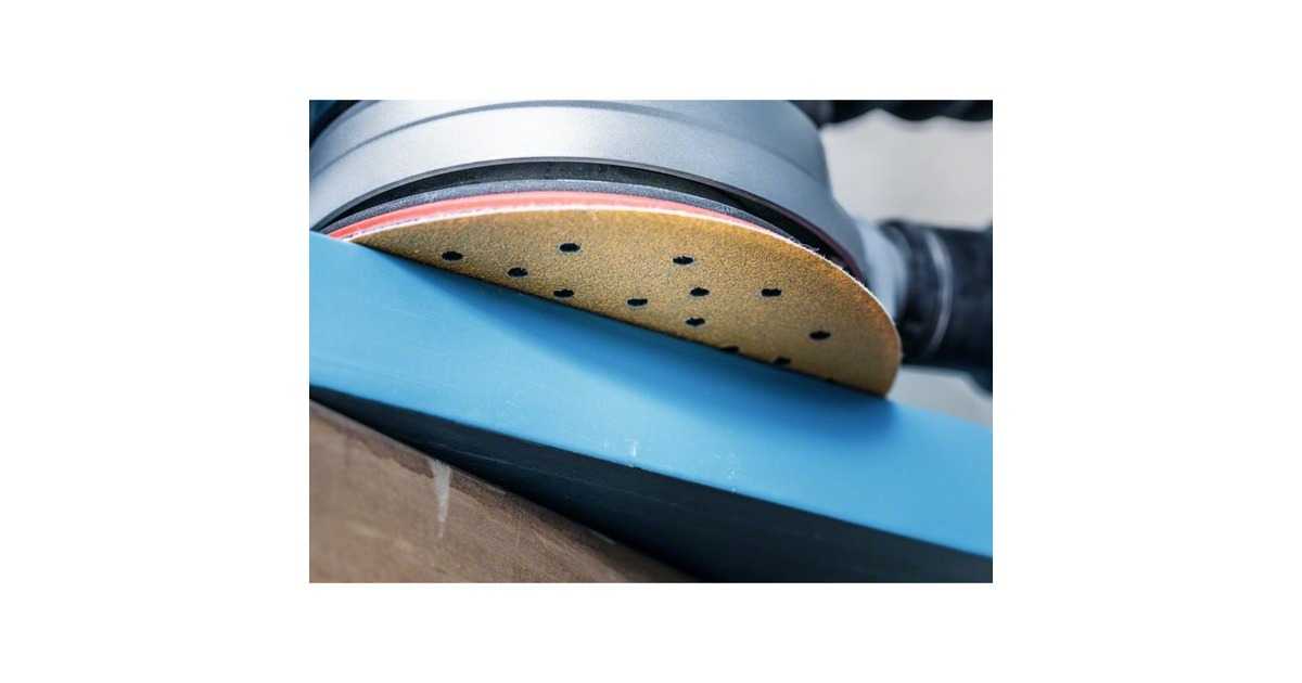 Bosch Expert C470 Schleifblatt, Ø 150mm, K320 Multilochung(50 Stück, für Exzenterschleifer)