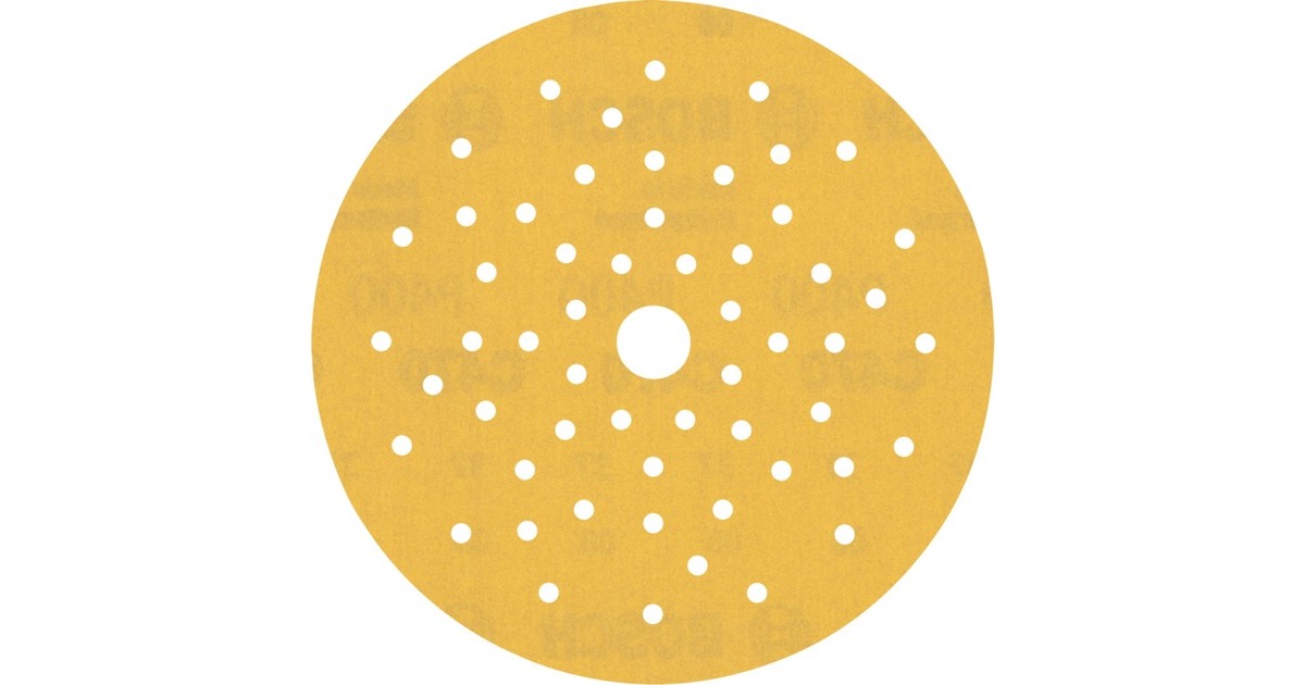 Bosch Expert C470 Schleifblatt, Ø 150mm, K400 Multilochung(5 Stück, für Exzenterschleifer)