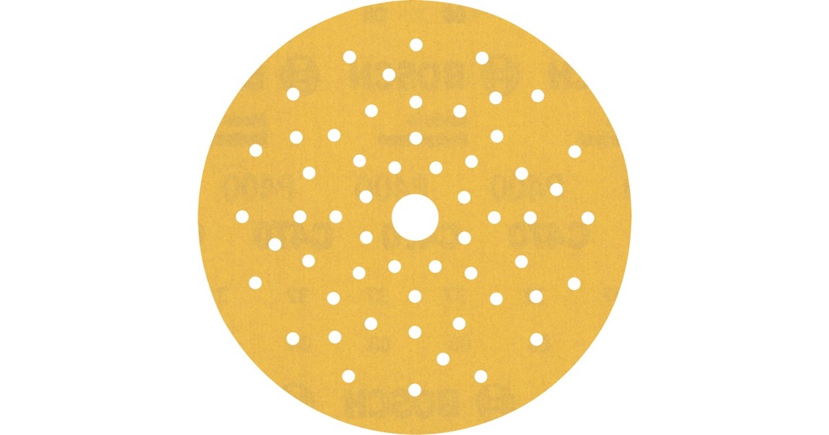 Bosch Expert C470 Schleifblatt, Ø 150mm, K400 Multilochung(50 Stück, für Exzenterschleifer)