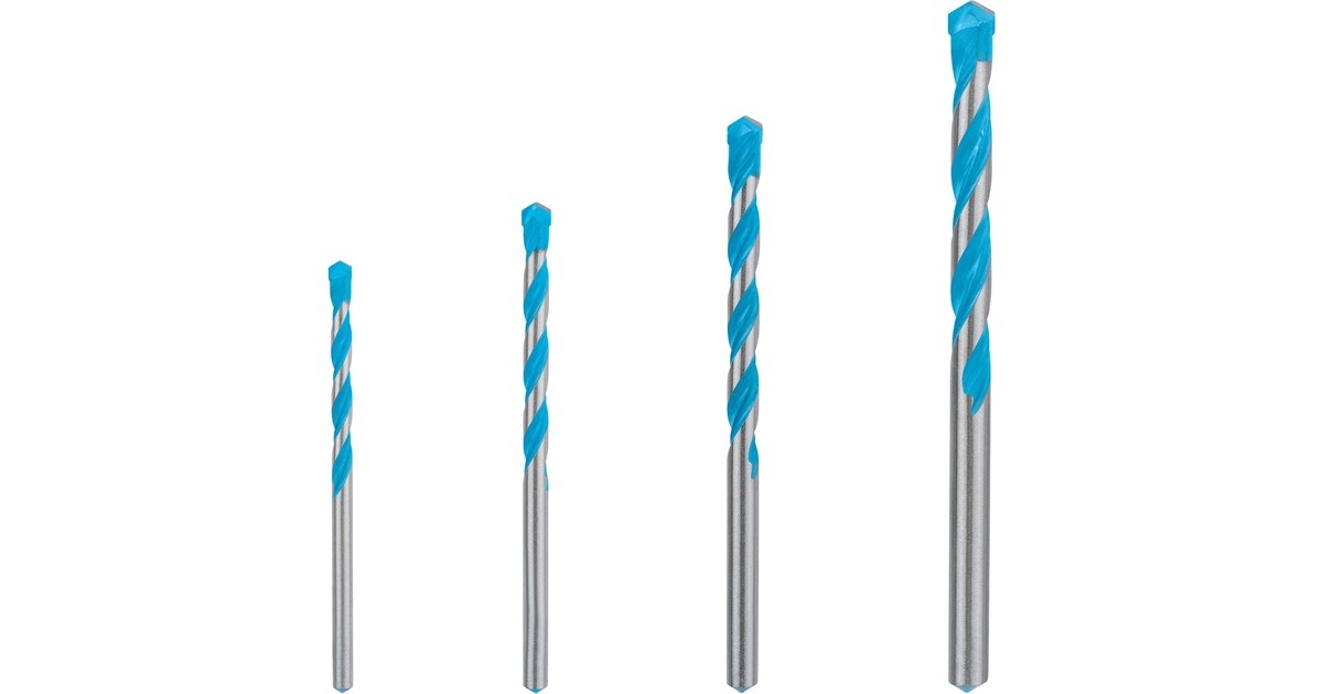 Bosch Expert CYL-9 MultiConstruction Bohrer-Satz, 4-teilig(Ø 4 / 5 / 6 / 8mm)
