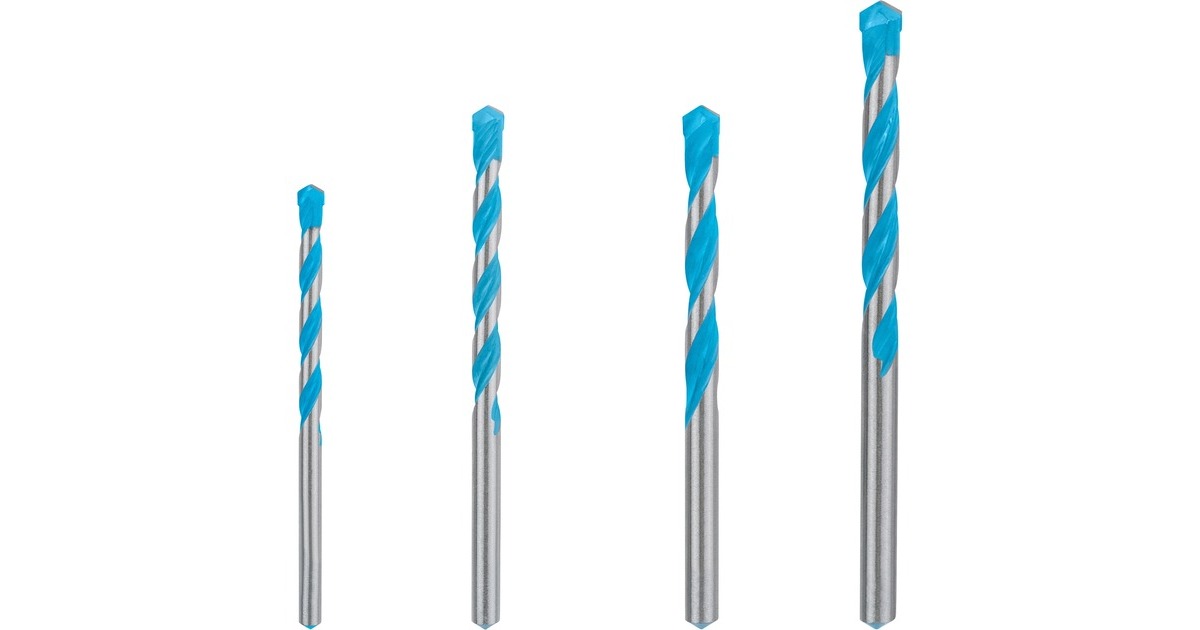 Bosch Expert CYL-9 MultiConstruction Bohrer-Satz, 4-teilig(Ø 5,5 / 6 / 7 / 8mm)