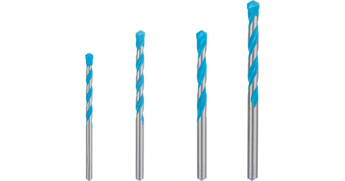 Bosch Expert CYL-9 MultiConstruction Bohrer-Satz, 4-teilig(Ø 5,5 / 6 / 7 / 8mm)