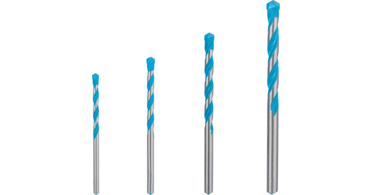 Bosch Expert CYL-9 MultiConstruction Bohrer-Satz, 4-teilig(Ø 4 / 5 / 6 / 8mm)
