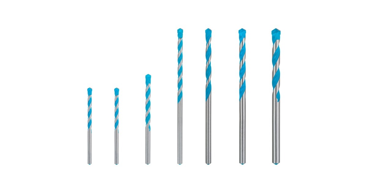 Bosch Expert CYL-9 MultiConstruction Bohrer-Satz, 7-teilig(Ø 5 / 5,5 / 6 / 7 / 8 / 10mm)