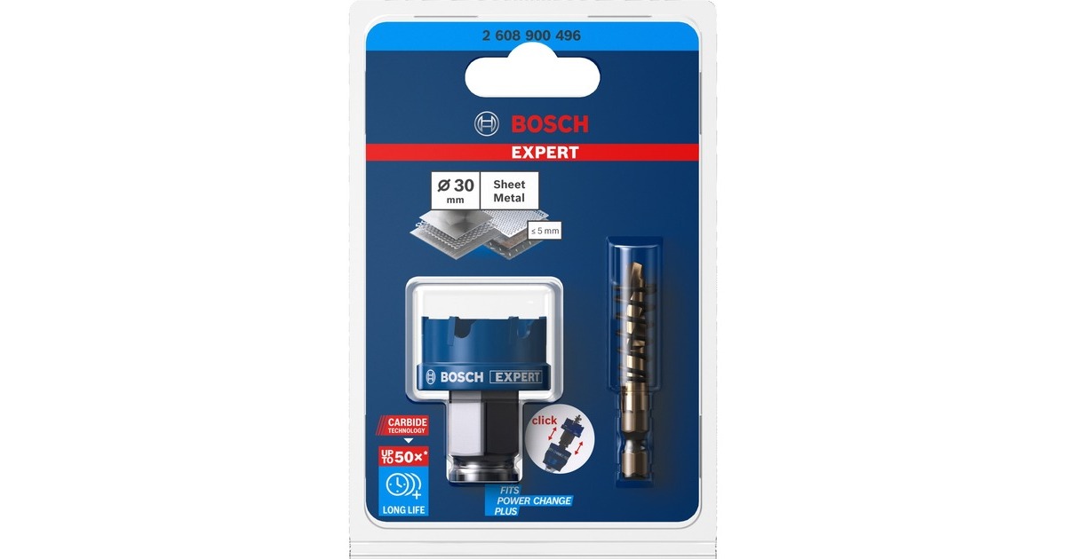 Bosch Expert Carbide Lochsäge 'SheetMetal', Ø 30mm