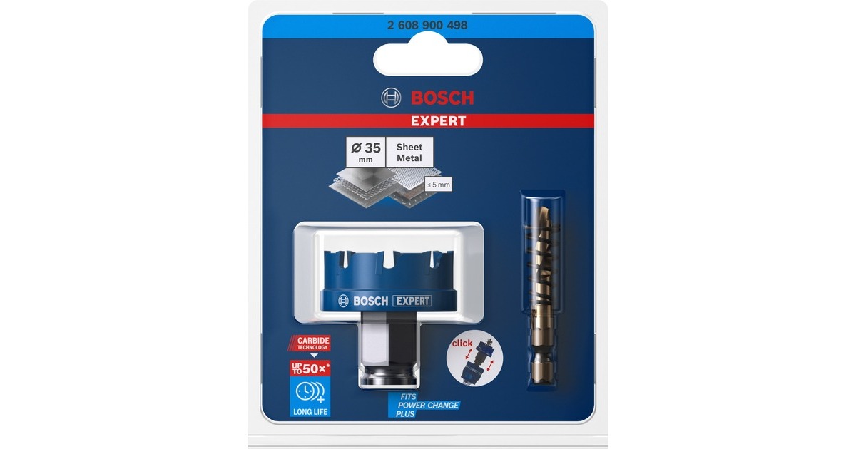 Bosch Expert Carbide Lochsäge 'SheetMetal', Ø 35mm