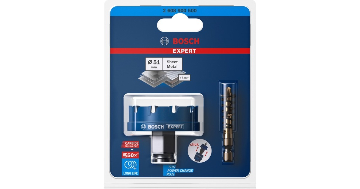 Bosch Expert Carbide Lochsäge 'SheetMetal', Ø 51mm