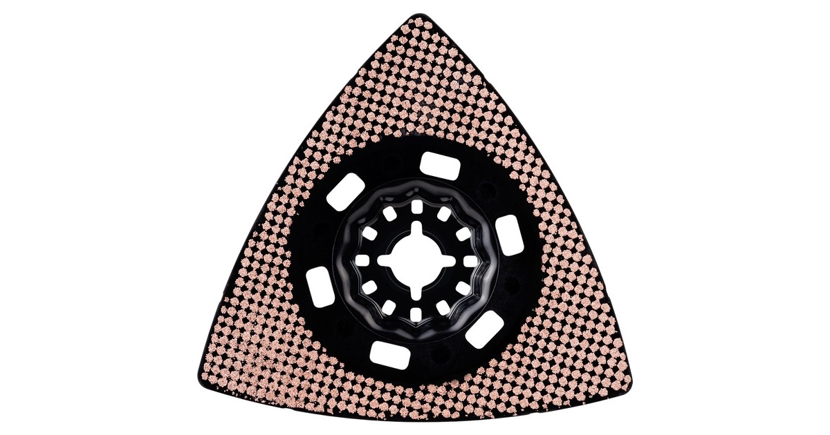 Bosch Expert Carbide Schleifplatte AVZ 90 RT10 MultiMaterial, Ø 90mm, Schleifscheibe(Starlock, K100)