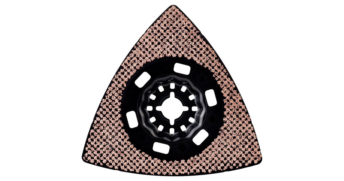 Bosch Expert Carbide Schleifplatte AVZ 90 RT6 MultiMaterial, Ø 90mm, Schleifscheibe(Starlock, K60)