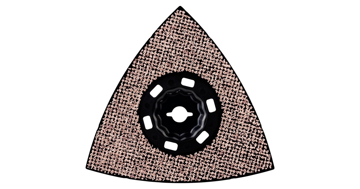 Bosch Expert Carbide Schleifplatte MAVZ 116 RT4 MultiMaterial, Ø 116mm, Schleifscheibe(Starlock Max, K40)