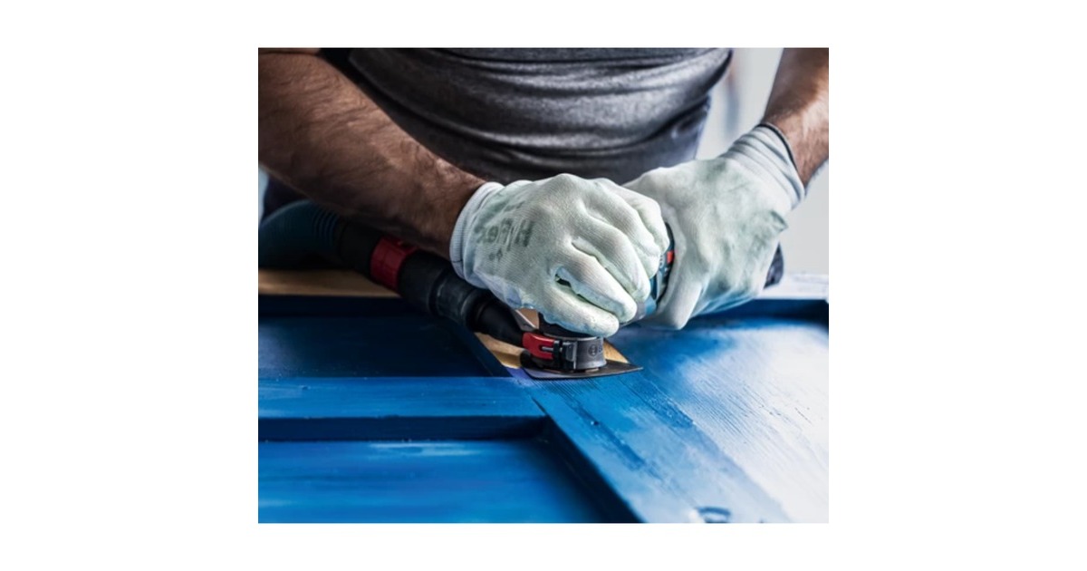 Bosch Expert Carbide Schleifplatte MAVZ 116 RT4 MultiMaterial, Ø 116mm, Schleifscheibe(Starlock Max, K40)