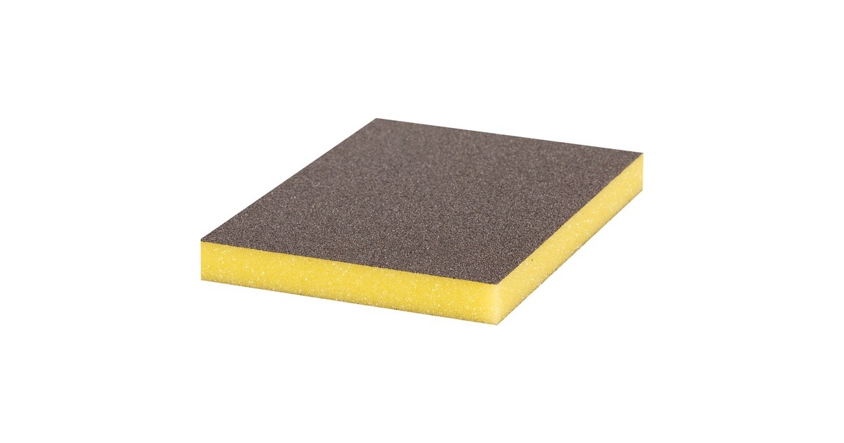 Bosch Expert Flex S473 Standard Schleifpad, fein, Schleifschwamm(gelb, 98 x 120 x 13mm)