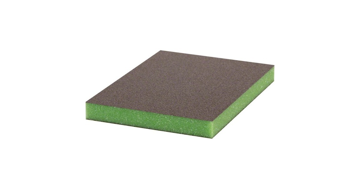 Bosch Expert Flex S473 Standard Schleifpad, superfein, Schleifschwamm(grün, 98 x 120 x 13mm)