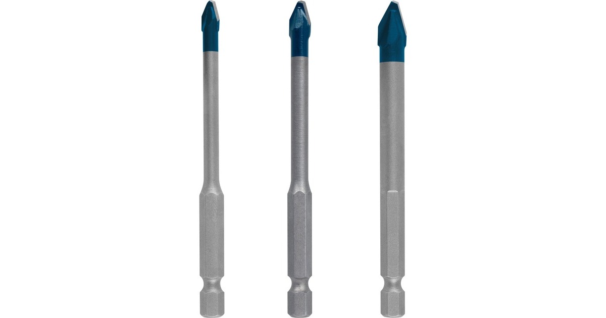 Bosch Expert HEX-9 HardCeramic Bohrer-Satz, 3-teilig(Ø 5 / 6 / 8mm)