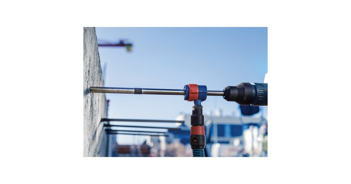 Bosch Expert Hammerbohrer SDS Clean max-8X Set, Ø 32mm(Arbeitslänge 400mm, Saugbohrer inkl. Absauganschluss)