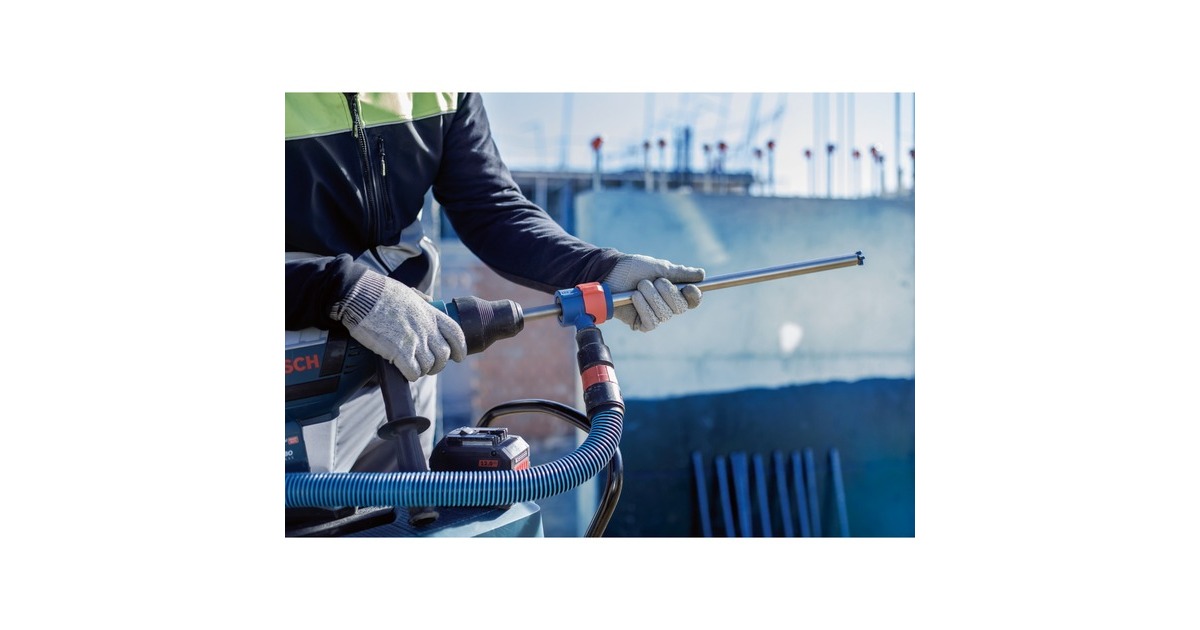Bosch Expert Hammerbohrer SDS Clean max-8X Set, Ø 32mm(Arbeitslänge 400mm, Saugbohrer inkl. Absauganschluss)