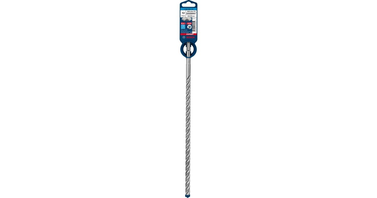 Bosch Expert Hammerbohrer SDS-plus-7X, Ø 12mm(Arbeitslänge 300mm)