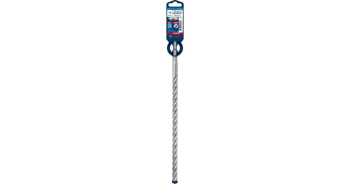 Bosch Expert Hammerbohrer SDS-plus-7X, Ø 12mm(Arbeitslänge 250mm)