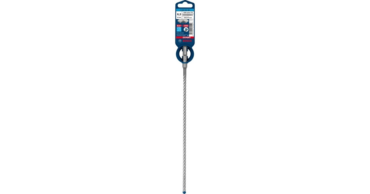 Bosch Expert Hammerbohrer SDS-plus-7X, Ø 6,5mm(Arbeitslänge 250mm)