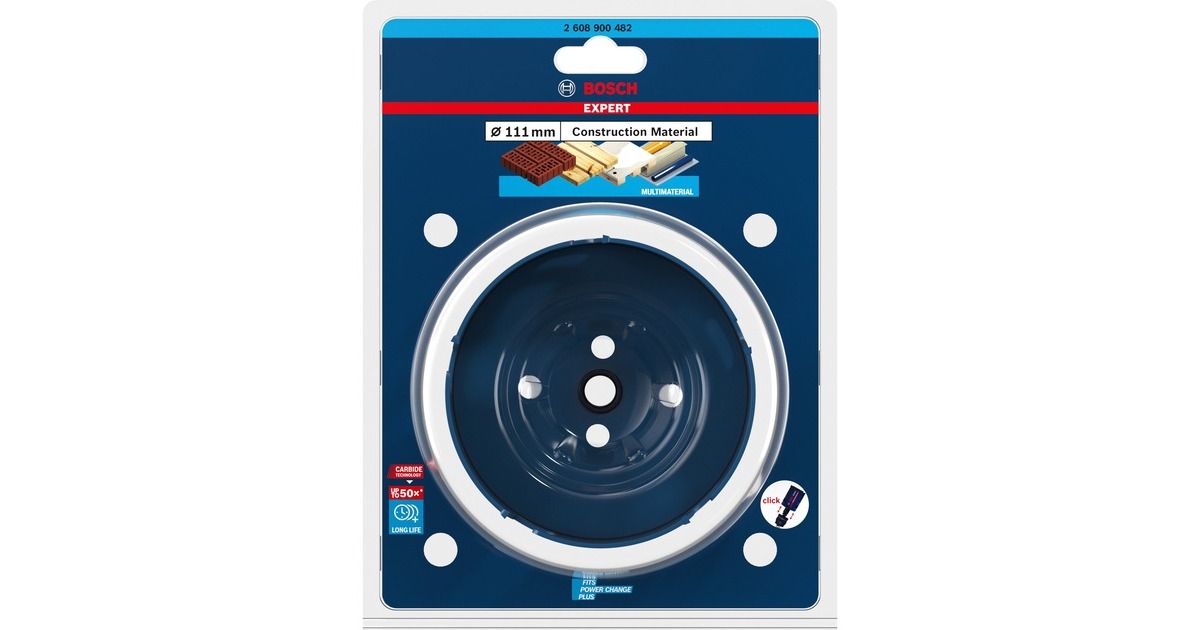 Bosch Expert Lochsäge 'Construction Material', Ø 111mm(4.1/2")