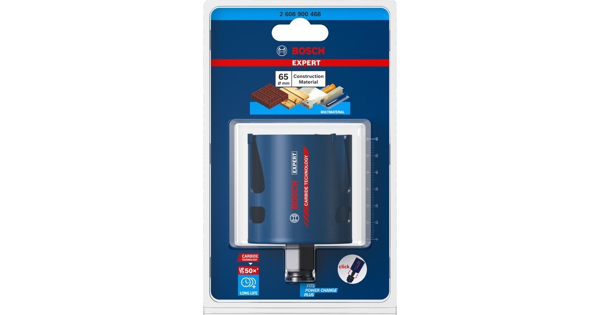Bosch Expert Lochsäge 'Construction Material', Ø 65mm(2.1/2")
