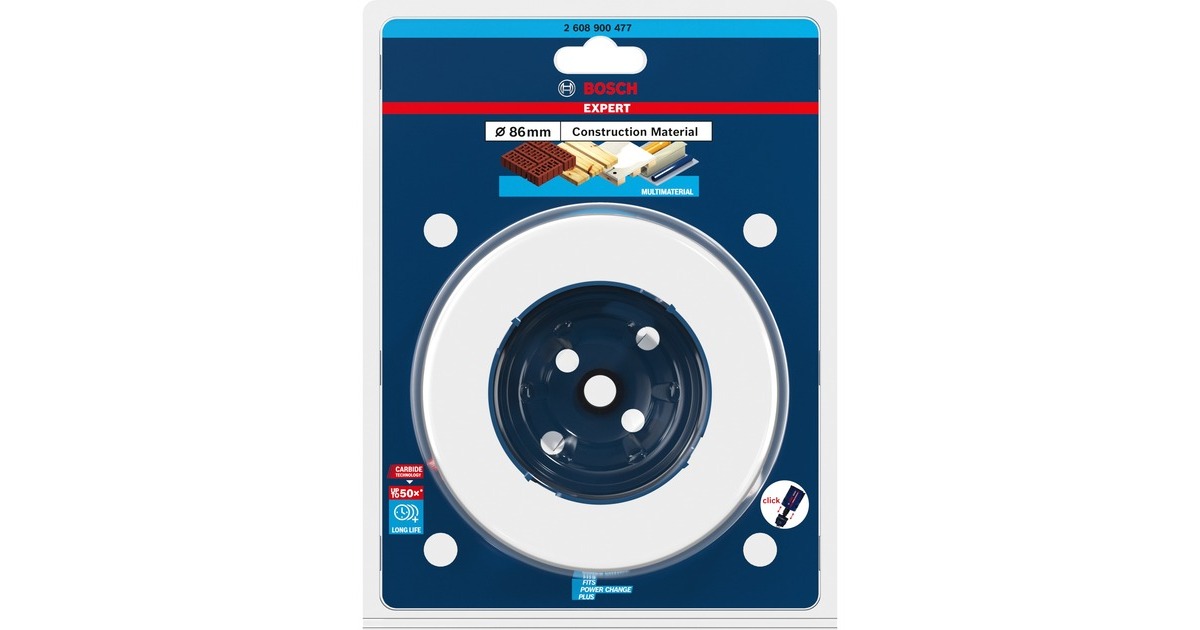 Bosch Expert Lochsäge 'Construction Material', Ø 86mm(3.1/2")