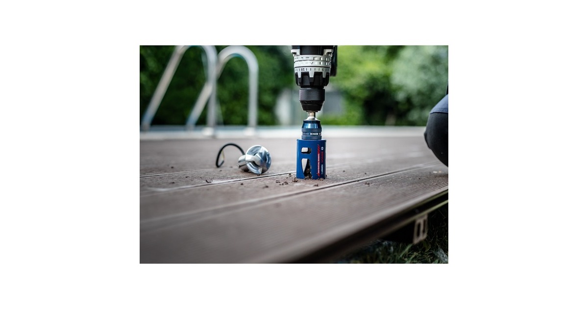 Bosch Expert Lochsägen-Set 'Construction Material', Ø 20-64mm, 10-teilig(mit Power Change Plus Adapter, Koffer)