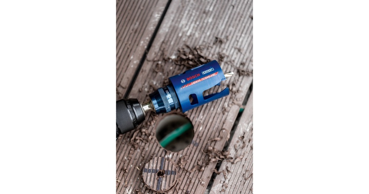 Bosch Expert Lochsägen-Set 'Construction Material', Ø 20-64mm, 10-teilig(mit Power Change Plus Adapter, Koffer)