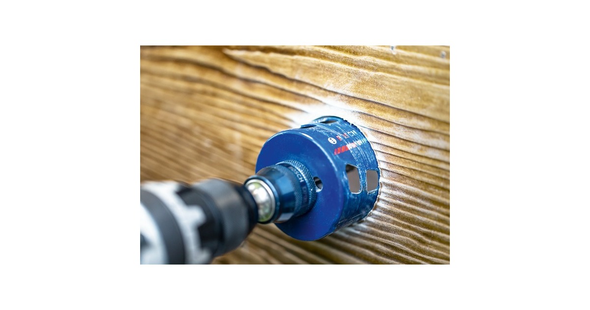Bosch Expert Lochsägen-Set 'ToughMaterial', Ø 22-68mm, 9-teilig(mit Power Change Plus Adapter, Koffer)