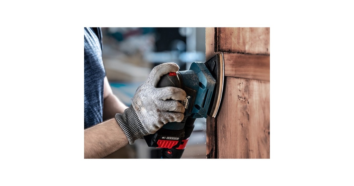 Bosch Expert M480 Netzstruktur-Schleifblatt 100 x 150mm, K180(10 Stück, für Multischleifer)