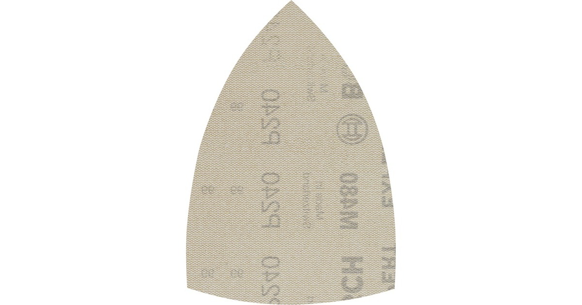 Bosch Expert M480 Netzstruktur-Schleifblatt 100 x 150mm, K240(10 Stück, für Multischleifer)