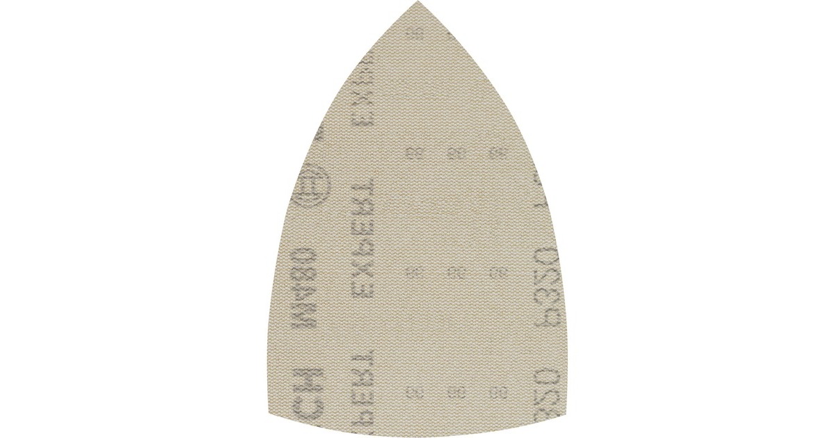 Bosch Expert M480 Netzstruktur-Schleifblatt 100 x 150mm, K320(10 Stück, für Multischleifer)