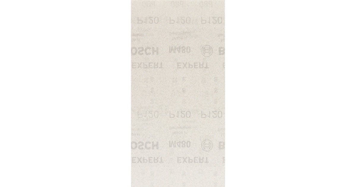 Bosch Expert M480 Netzstruktur-Schleifblatt 115 x 230mm, K120(10 Stück, für Schwingschleifer)