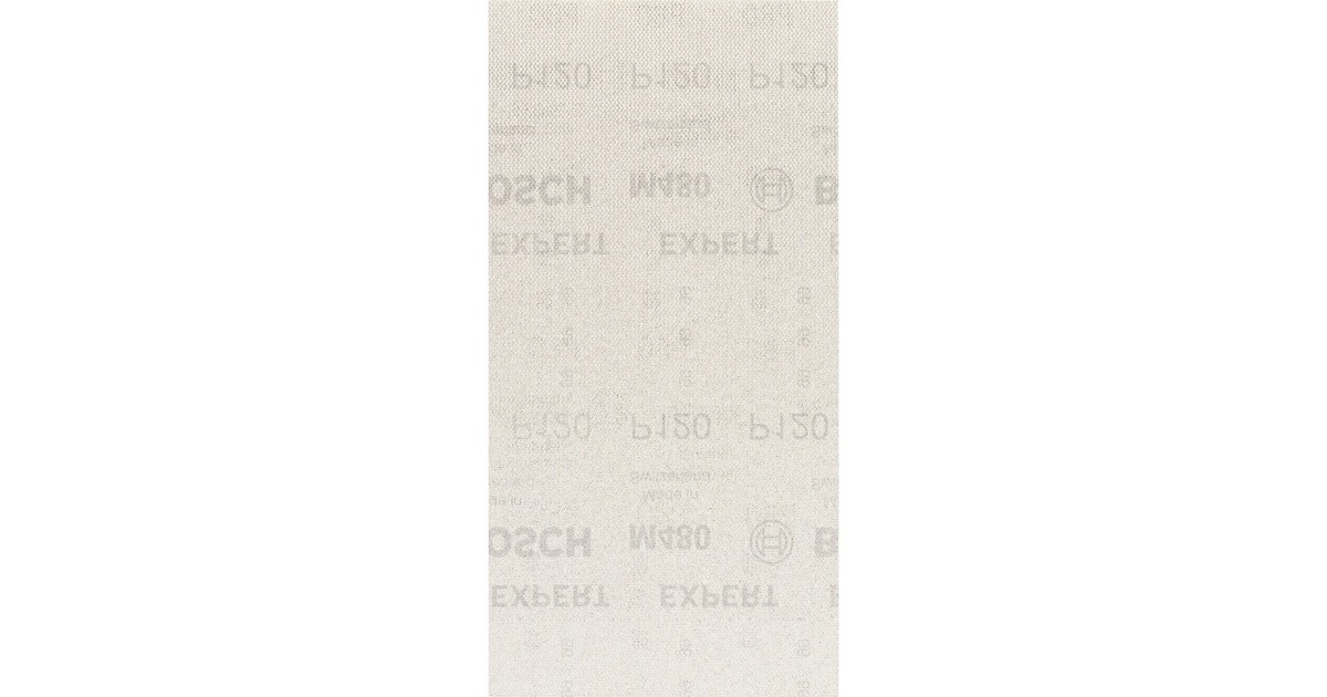 Bosch Expert M480 Netzstruktur-Schleifblatt 115 x 230mm, K120(50 Stück, für Schwingschleifer)
