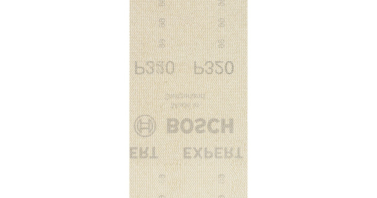 Bosch Expert M480 Netzstruktur-Schleifblatt 80 x 133mm, K320(10 Stück, für Schwingschleifer)