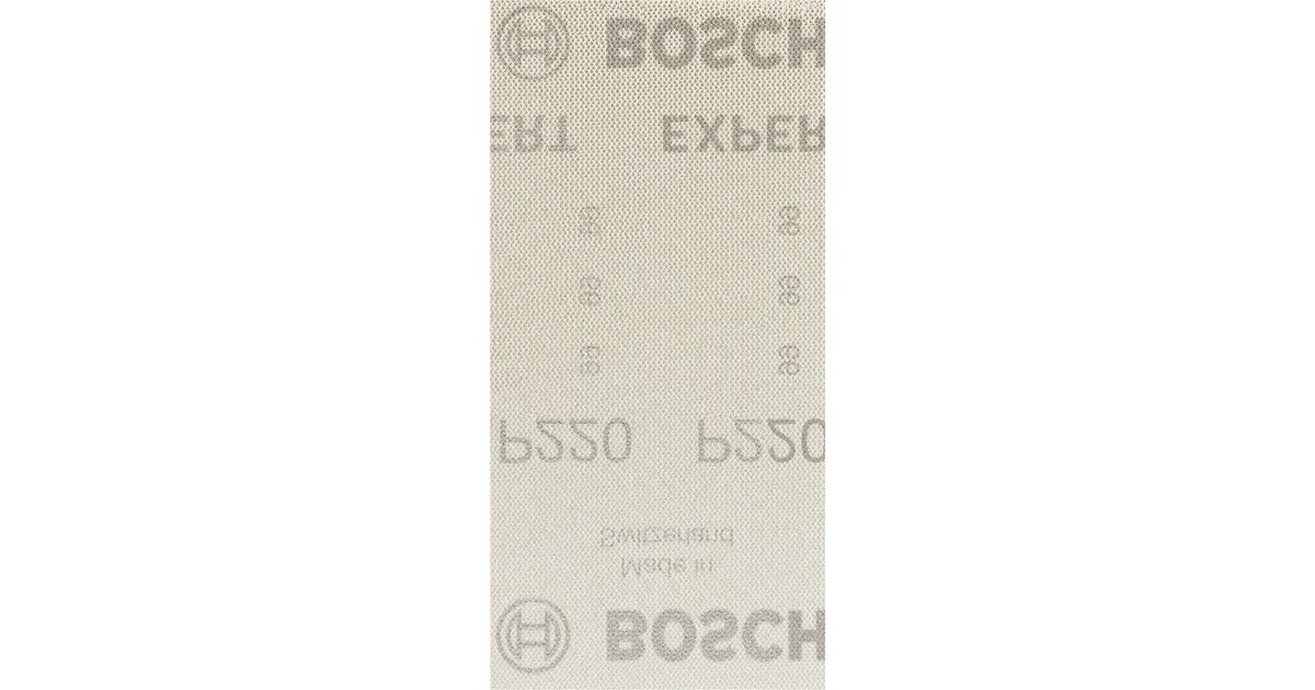 Bosch Expert M480 Netzstruktur-Schleifblatt 93 x 186mm, K220(50 Stück, für Schwingschleifer)