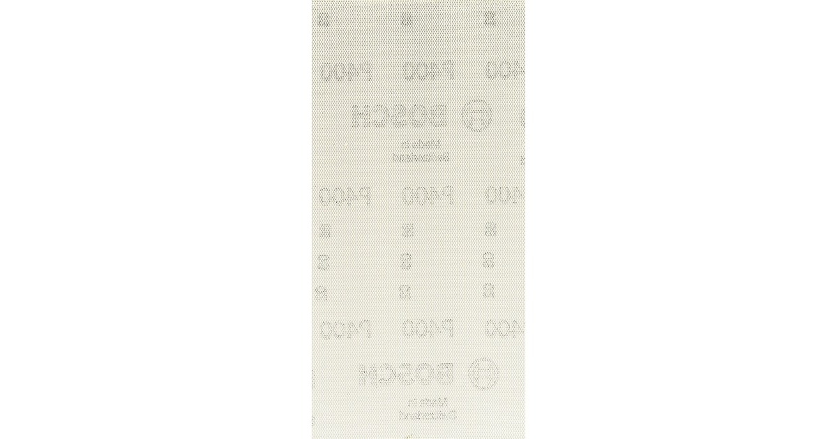 Bosch Expert M480 Netzstruktur-Schleifblatt 93 x 186mm, K400(10 Stück, für Schwingschleifer)