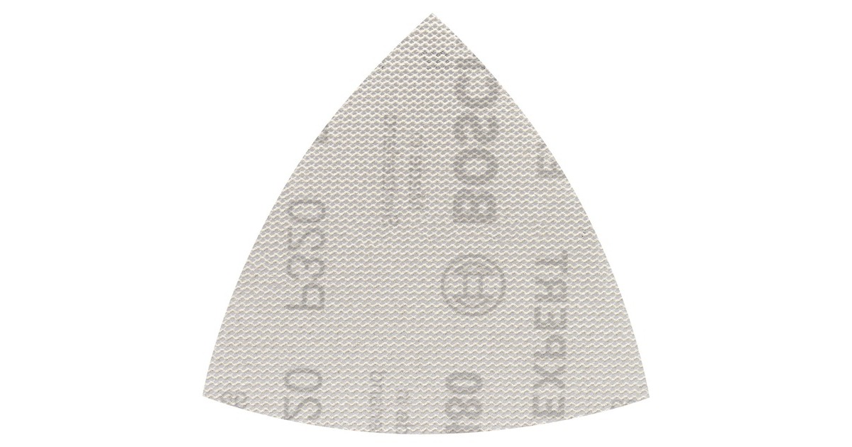 Bosch Expert M480 Netzstruktur-Schleifblatt 93mm, K320(5 Stück, für Deltaschleifer)